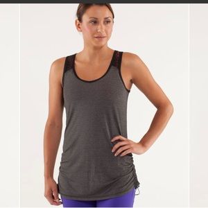 lululemon athletica Gray Tank Top